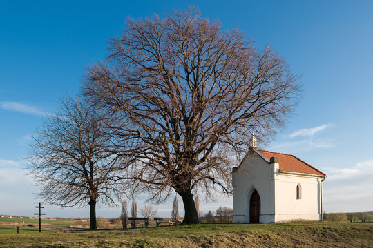 The Chapel of Saint Rosalia near village Stefanova, Slovakia