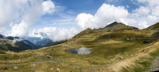 iew from the peak of the Passo San Marco