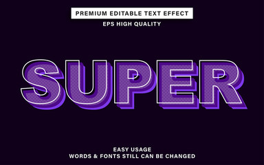 super text effect