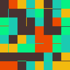 Neo Modernism Artwork Pattern Design