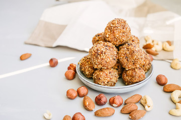 vegetarian sweets with almonds