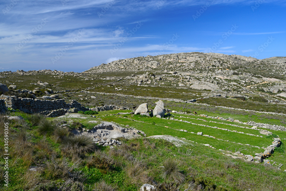 Canvas Prints Felslandschaft auf Tinos (Griechenland) - Rocky landscape on Tinos (Greece)