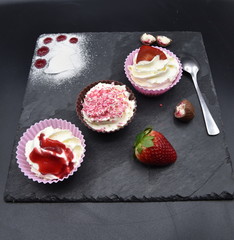 fraises chantilly