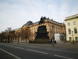 Fototapeta premium January winter holidays in Berlin