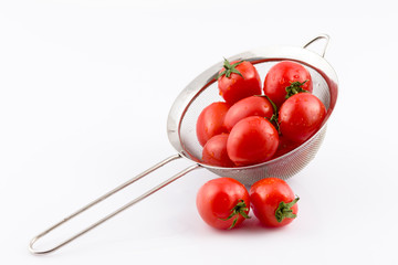 cherry tomatoes in a bowl