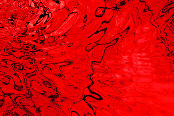 Abstrakte Muster rot Wasserspiegelung - Hintergrund
