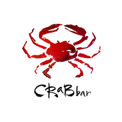 illustration of a crab