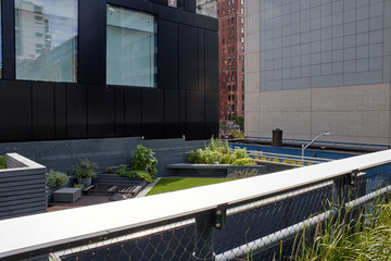 Beautiful terrace in New York