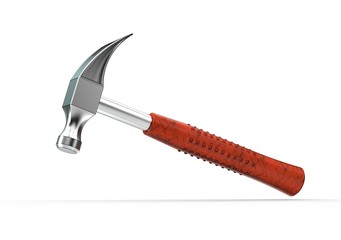 3d illustration of hammer isolated