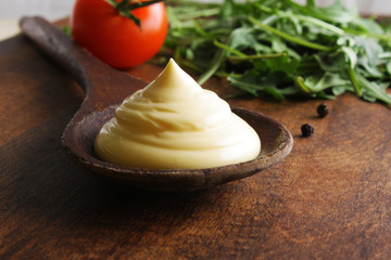 sauce of sour cream mayonnaise