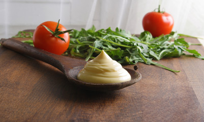 sauce of sour cream mayonnaise