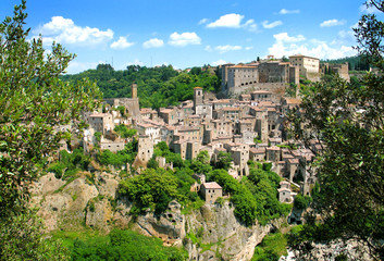 Fototapeta na wymiar Pitigliano, Grosseto - Tuscany, Italy