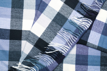 Beautiful scarf as background, closeup