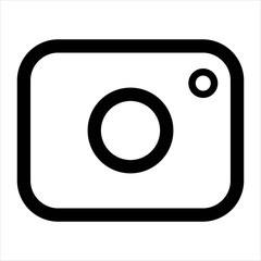 Camera icon. Photography concept. Photo camera icon for perfectly illustrated website designs.