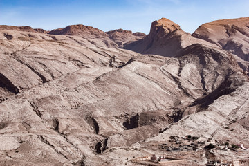 Paesaggi rocciosi monti Hajar Oman