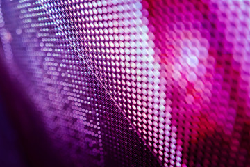 CloseUp LED blurred screen. LED soft focus background. abstract background ideal for design.