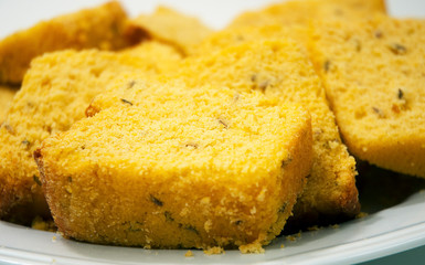 Cornmeal cake