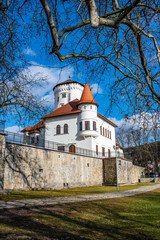 Fototapeta premium Medieval castle Budatin near Zilina, Slovakia, Europe.