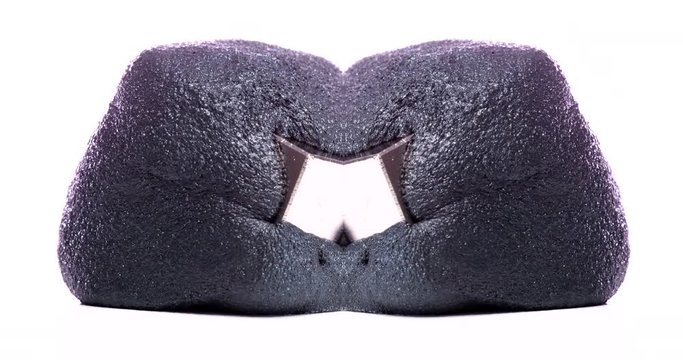 Magnetic Putty swallows a magnet in 4K | Science experiment in magnetism