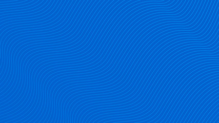 Fototapeta na wymiar Wave abstract outline blue gradient background