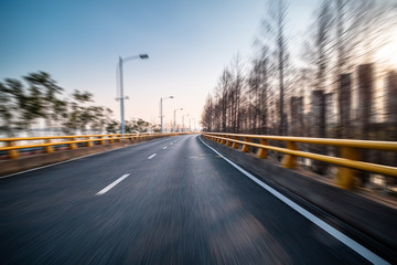 road in city