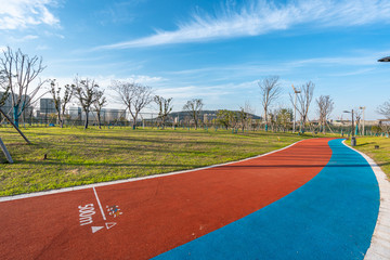 track in park