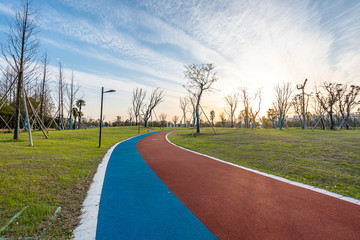 track in park