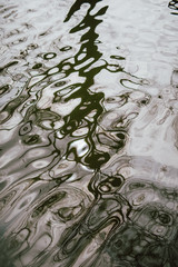 Water waves with Sky Reflections