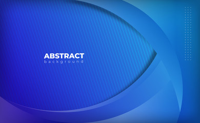 Abstract blue line geometric background