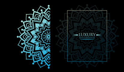 Fototapeta premium vector mandala background