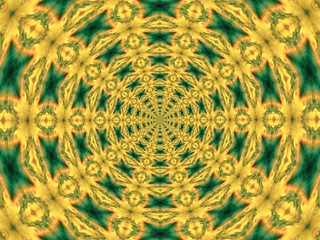 Colorful digital graphic kaleidoscope symmetry mandala style in laser light sunray trial pattern, Tie Dye , spiderweb art abstract background for art projects, banner, business,   card, 3D, template