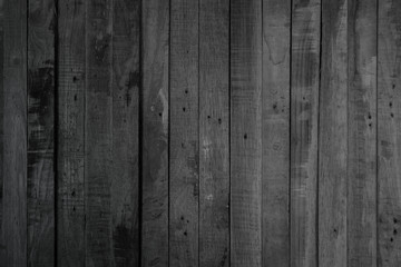 Naklejka premium Grunge dark wood plank texture background. Vintage black wooden board wall antique cracking old style background objects for furniture design. Painted weathered peeling table wood hardwood decoration.