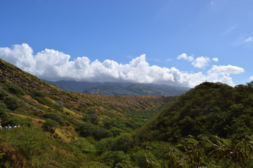 Obraz na płótnie Canvas ハワイの山