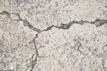 Cracks stone
