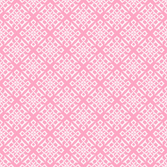 Pink Background Vector | Texture Geometric | Pink And White Pattern | Seamless Wallpaper For Interior Design