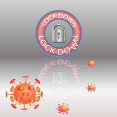 Corona VIrus Country Lockdown Alert