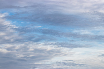 Beuatiful sky and cloud background. Natural concept background and texture.