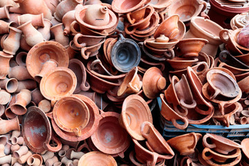 Earthenware pottery in Nepal