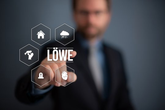L�we