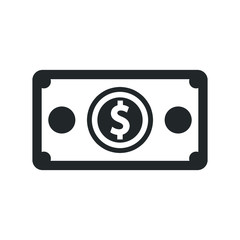 Currency, dollar icon