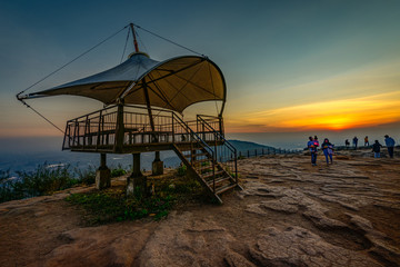 Beautiful view of Nandi hills, Nandi Hills is located near to Bengaluru or Bangalore, Karnataka, India