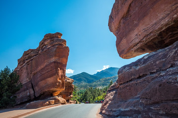 The Steamboat Rock in Colorado Springs, Colorado