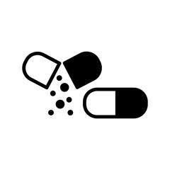pills and capsule icon