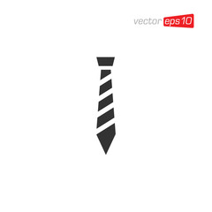 Necktie Icon Logo Design Vector