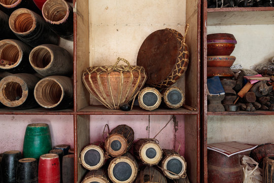 Drum making workshop, Kathmandu
