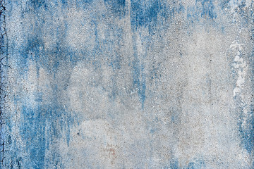 metal sheet background with peeling paint flakes