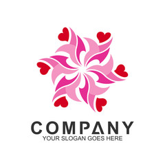 community care vector, people group, social relationship icon, charity symbol, human caring, kids and adoption logo, people teamwork, colorful and circular people logo design template