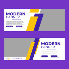 Fototapeta premium Vector design business banner background