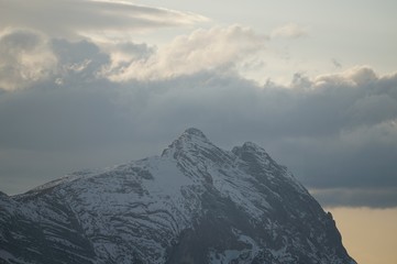 Guffert in der späten Dezembersonne