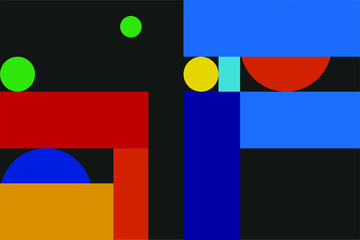 Vector abstract graphic design. Creative geometric wallpaper.